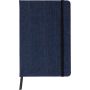 Denim notebook A5 Alfred, blue