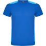 Detroit short sleeve kids sports t-shirt, Royal blue