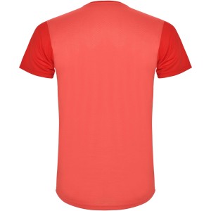 Detroit short sleeve unisex sports t-shirt, Red (T-shirt, mixed fiber, synthetic)