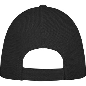 Drake 6 panel trucker cap, Solid black (Hats)