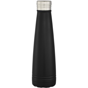 Duke 500 ml copper vacuum insulated sport bottle, solid black (Thermos)
