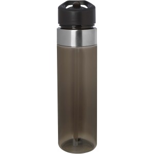 Dylan 650 ml Tritan water bottle with flip spout lid, Grey (Sport bottles)