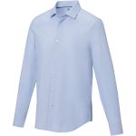 Elevate Cuprite long sleeve men's  organic shirt, Light blue (3752450)