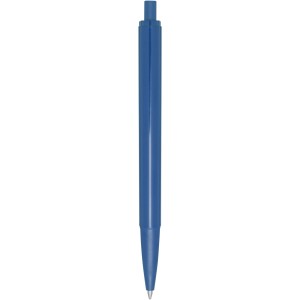 Elsa recycled plastic ballpoint pen, Blue (Plastic pen)
