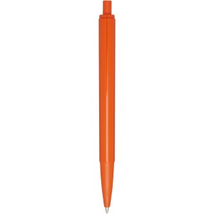 Elsa recycled plastic ballpoint pen, Orange (Plastic pen)