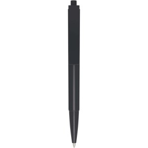 Elsa recycled plastic ballpoint pen, Solid black (Plastic pen)