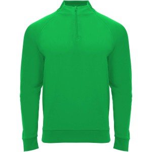 Epiro long sleeve kids quarter zip sweatshirt, Green Fern (Pullovers)