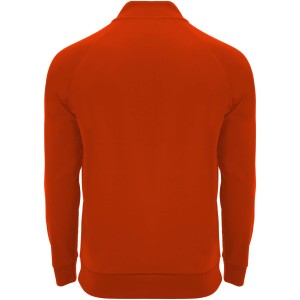 Epiro long sleeve kids quarter zip sweatshirt, Red (Pullovers)