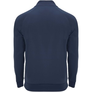 Epiro long sleeve unisex quarter zip sweatshirt, Navy Blue (Pullovers)