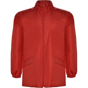 Escocia unisex lightweight rain jacket, Red (Jackets)