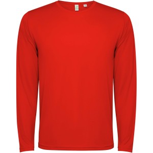 Estoril long sleeve unisex t-shirt, Red