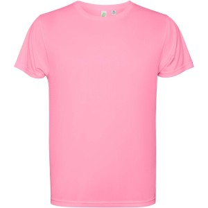 Estoril short sleeve kids t-shirt, Silk pink