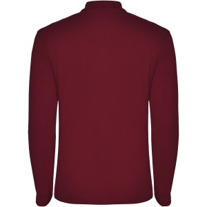 Estrella long sleeve men's polo, Garnet (Long-sleeved shirt)