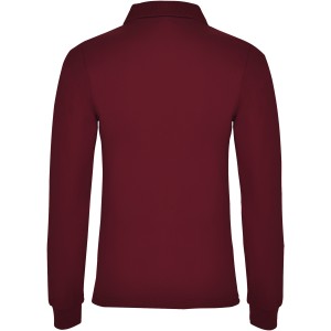 Estrella long sleeve women's polo, Garnet (Long-sleeved shirt)