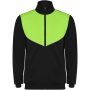 Evans unisex tracksuit, Solid black, Lime