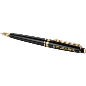 Expert ballpoint pen, solid black,Gold (Metallic pen)