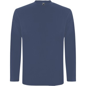 Extreme long sleeve men's t-shirt, Blue Denim (Long-sleeved shirt)