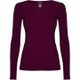 Extreme long sleeve women's t-shirt, Garnet