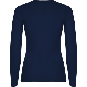 Extreme long sleeve women's t-shirt, Navy Blue (Long-sleeved shirt)