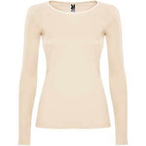 Extreme long sleeve women's t-shirt, Sand (Long-sleeved shirt)