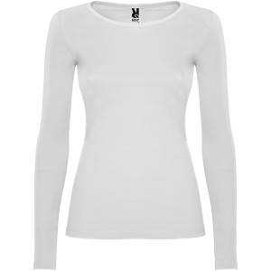 Extreme long sleeve women's t-shirt, White (Long-sleeved shirt)