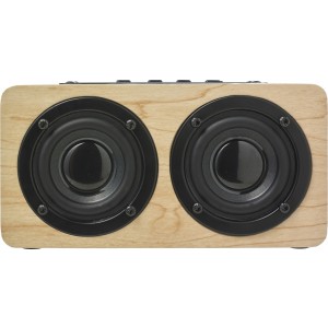 Wooden speaker Adrienne, brown
