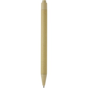 Fabianna crush paper ballpoint pen, Green (Wooden, bamboo, carton pen)