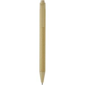 Fabianna crush paper ballpoint pen, Green (Wooden, bamboo, carton pen)