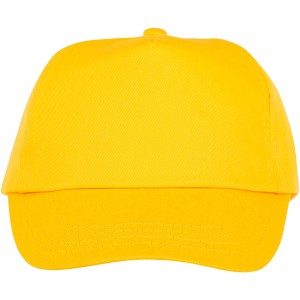Feniks kids 5 panel cap, Yellow (Hats)