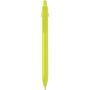 Fidget recycled plastic ballpoint pen (black ink), Lime gree
