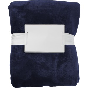 Fleece (280 gr/m2) blanket Sean, blue (Blanket)