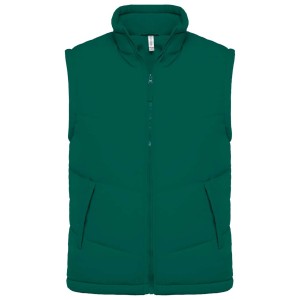 FLEECE LINED BODYWARMER, Dark Green (Vests)