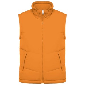 FLEECE LINED BODYWARMER, Orange (Vests)