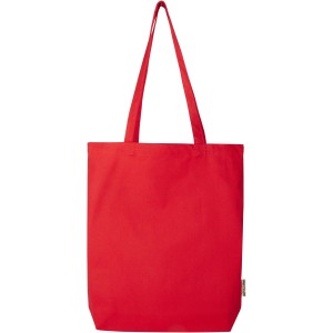 Florida 270 g/m2 GRS recycled tote bag 10L, Red (Shopping bags)