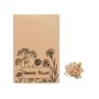 Flowers mix seeds in envelope