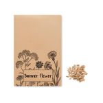 Flowers mix seeds in envelope, Beige (MO6502-13)
