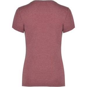 Fox short sleeve women's t-shirt, Heather Garnet (T-shirt, 90-100% cotton)