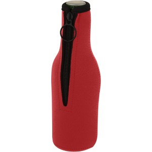 Fris recycled neoprene bottle sleeve holder, Red (Cooler bags)