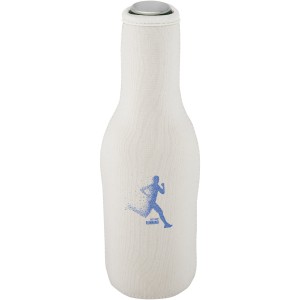 Fris recycled neoprene bottle sleeve holder, White (Cooler bags)