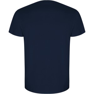 Golden short sleeve men's t-shirt, Navy Blue (T-shirt, 90-100% cotton)