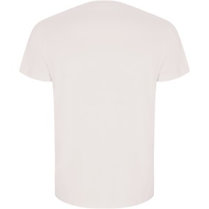 Golden short sleeve men's t-shirt, Vintage White (T-shirt, 90-100% cotton)