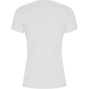 Golden short sleeve women's t-shirt, White (T-shirt, 90-100% cotton)