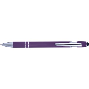 Aluminium ballpen Primo, purple