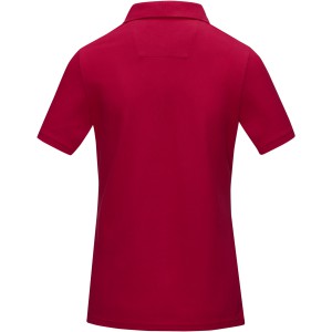 Graphite short sleeve women's  organic polo, Red (Polo shirt, 90-100% cotton)