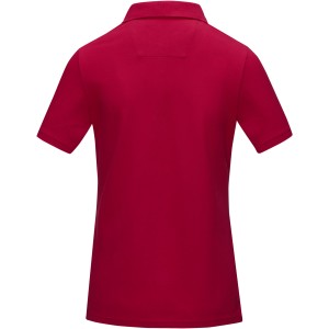 Graphite short sleeve women's  organic polo, Red (Polo shirt, 90-100% cotton)