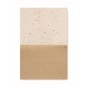 Grass/seed paper memo pad (Notebooks)