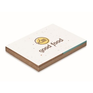 Grass/seed paper memo pad (Notebooks)