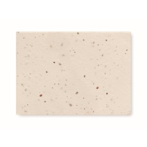 Grass/seed paper memo pad (Notebooks)