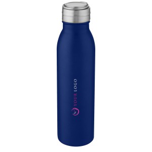 Harper 700 ml stainless steel sport bottle with metal loop,  (Water bottles)