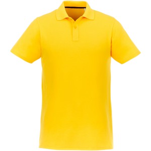 Helios mens polo, Yellow, XS (Polo shirt, 90-100% cotton)